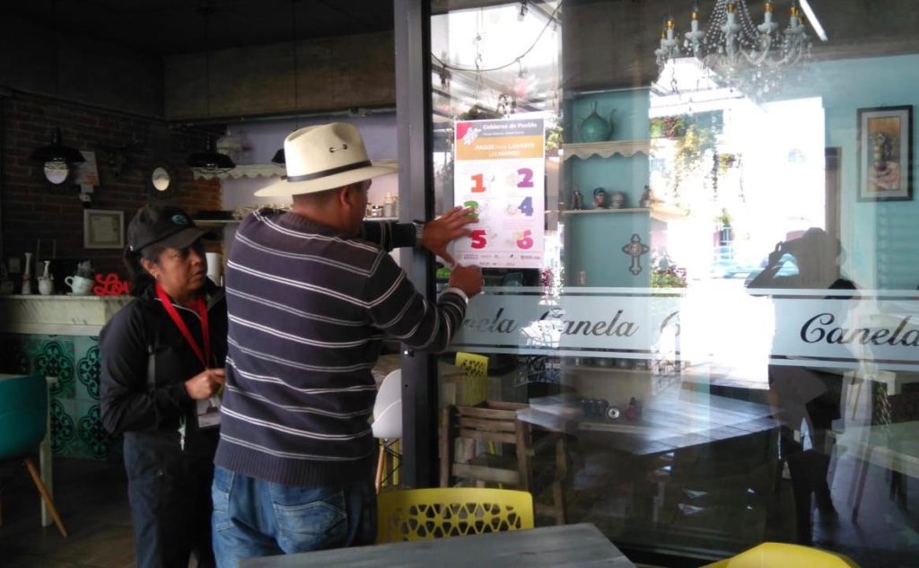 DIFUNDE DIRECCIÓN DE SALUBRIDAD MUNICIPAL, MEDIDAS DE PREVENCIÓN POR COVID-19 EN COMERCIOS2