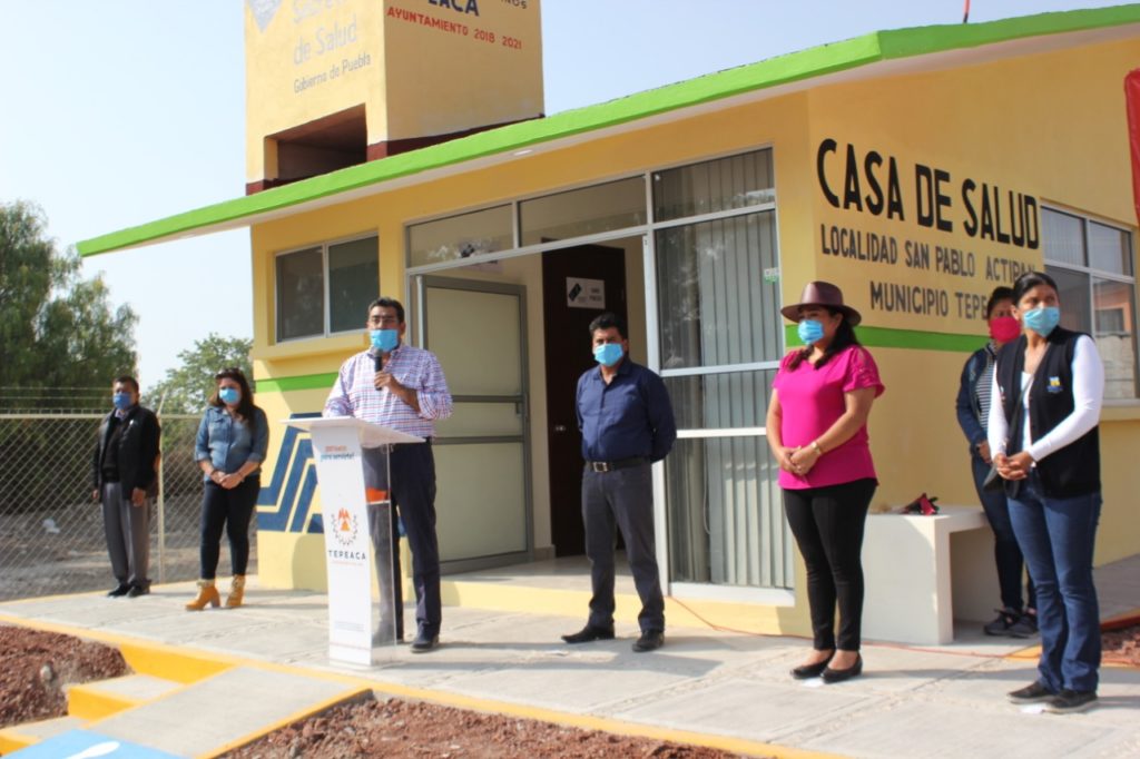 inauguración de la Casa de Salud en San Pablo Actipan1